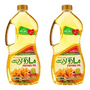 روغن ذرت و کنجد سرخ کردنی مازولایت - 1.8 لیتر بسته 2 ،عددی