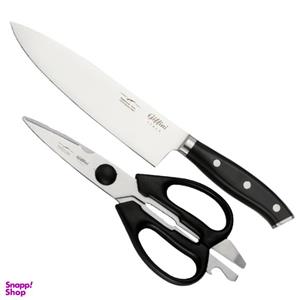 چاقو و قیچی آشپزخانه جی فی نی مدل m01