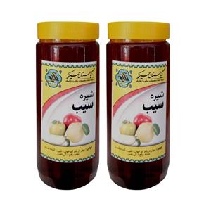 شیره سیب گیاهستان حکیم - 1 کیلوگرم بسته 2 عددی
