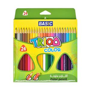 مداد رنگی 24 رنگ بیسیک مدل 241