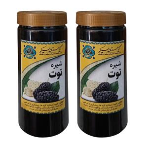 شیره توت گیاهستان حکیم - 1 کیلوگرم بسته 2 عددی