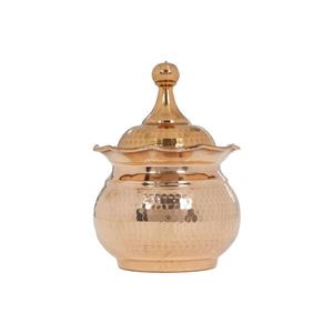 قندان مسی مدل توپی لب کنگره کدza67849700