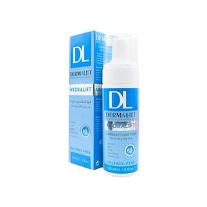 درمالیفت فوم شستشوی پوست های خشک و خیلی خشک هیدرالیفت Dermalift Hydralift Cleansing Syndet Foam For Dry And Very Dry Skin 150ml