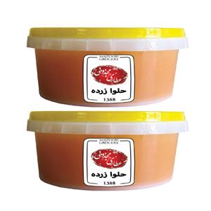 حلوا زرده همدان عطاری مجذوبی - بسته 2 عددی 1000 گرم