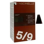 کیت رنگ مو فشینلی fascinelle بدون آمونیاک سری Brown مدل شکلاتی شماره 5.9