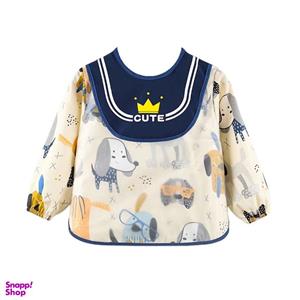 پیش بند نوزادی مدل ملوانی سگ عینکی