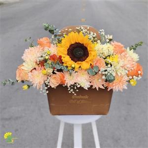 باکس گل هدیه پارادایس کد 15