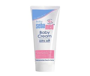 کرم نرم کننده پوست کودک سبامد اکسترا سافت Baby Cream extra soft ابرسان حجم 50 میلی لیتر 