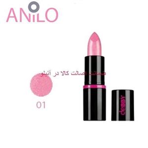 رژلب جامد دبی Debby مدل Kiss My lips شماره 01 رنگ صورتی روشن