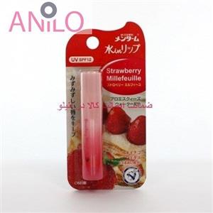 نرم کننده لب با طعم توت فرنگی اومی Omi Strawberry Millefeuille UV SPF12 حجم 4گرم 