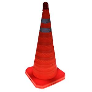 مخروط ترافیکی مدل تاشو چراغدار