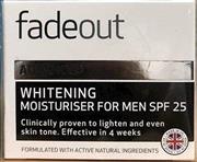 کرم مرطوب کننده و ضدلک آقایان فیداوت Fade Out Whitening Moisturiser For Men SPF 25 حجم 50میلی لیتر