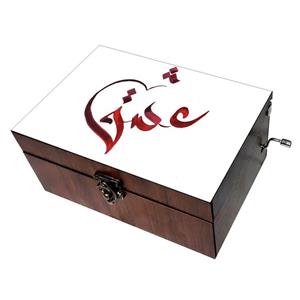 جعبه موزیکال مدل عشق  کد B366
