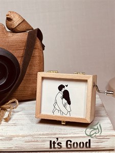 جعبه موزیکال مدل عشق  کد B366
