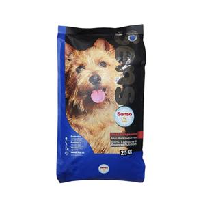غذای خشک سگ بالغ سنسو مدل mini وزن 2.5 کیلوگرم