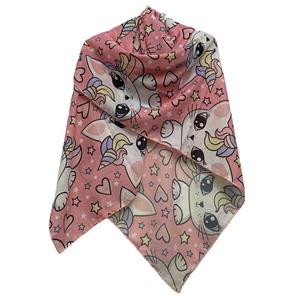 روسری دخترانه مدل نخی چهارفصل دست دوز کد 1383