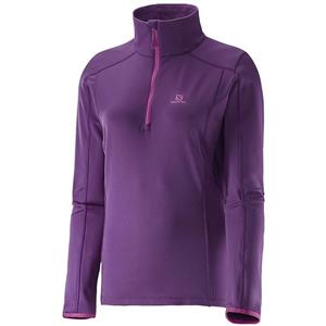 سویشرت زنانه سالومون مدل Discovery Active HZ W Cosmic Pur Salomon Discovery Active HZ W Cosmic Pur Sweatshirt For Women