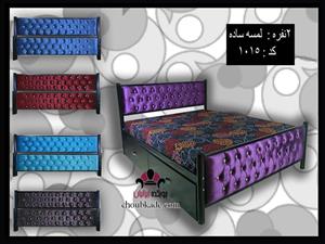 تخت خواب دو نفره لمسه ساده