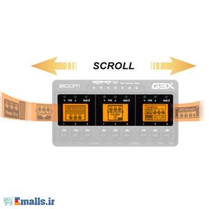 افکت گیتارالکتریک برند ZOOMمدل   G3X