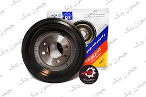 کاسه ترمز چرخ عقب شرکت تولیدی قطعات جلوبندی خودرو ایران لاهیجان مدل 00755 مناسب برای پژو 405