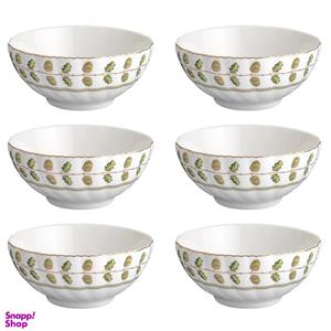 پیاله گلدکیش طرح رویسا کد GK701137-2 بسته 6 عددی