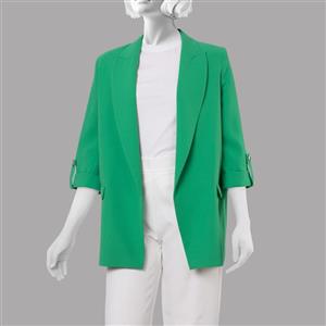 مانتو کتی زنانه ریسانی مدل 5304 رنگ سبز