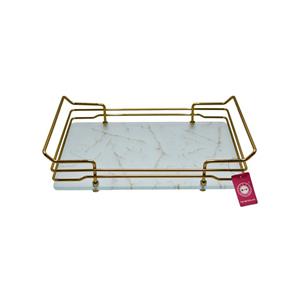 سینی پذیرایی بی وی کی مدل ماربل کد 416436