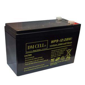 باتری سیلد اسید 12 ولت 9 آمپر ساعت دی ام سل مدل 12V-9AH