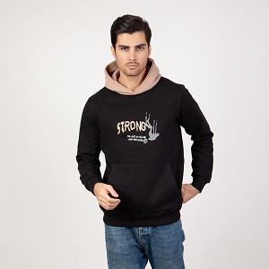 هودی مردانه باینت مدل 933-1 رنگ مشکی