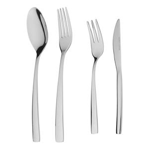 سرویس قاشق و چنگال 24 پارچه داماس استیل مدل فلورا