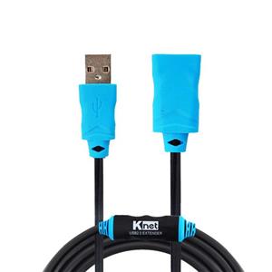 کابل افزایش طول USB  اکتیو کی نت مدل K-CUE20200 طول 20 متر -