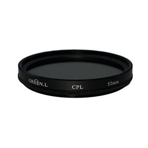 فیلتر لنز گرین ال مدل C-PL SLIM-52MM