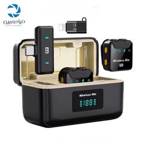 میکروفن یقه ای بیسیم مدل SX23 مجموعه دو عددی