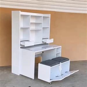 کتابخانه و میز تحریر مدل تاشو دیواری