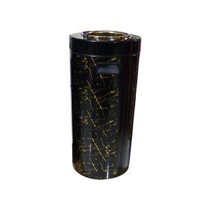 سطل زباله بهازکالا مدل استوانه طرح ماربل کد YP-45L