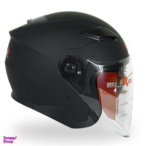 کلاه کاسکت ردلاین مدل بدون فک عینکدار کد 956-MATT-RD