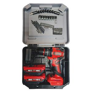 دریل پیچ گوشتی شارژی چکشی ادون مدل 24V مجموعه ۳۰ عددی