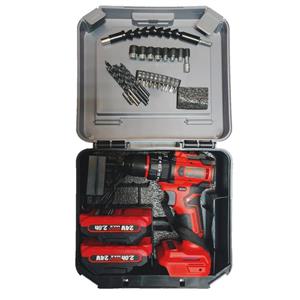 دریل پیچ گوشتی شارژی چکشی ادون مدل 24V مجموعه ۳۰ عددی