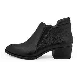 نیم بوت زنانه چرم عطارد مدل چرم طبیعی کد SH270
