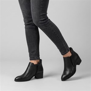 نیم بوت زنانه چرم عطارد مدل چرم طبیعی کد SH270