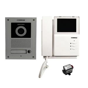 مجموعه دربازکن تصویری کوماکس مدل 4pnc-4ucm به همراه محافظ ولتاژ مانیتور