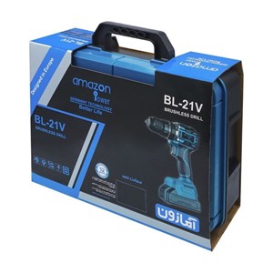 دریل پیچ گوشتی شارژی آمازون مدل 21V