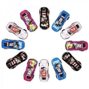 ماشین بازی طرح مسابقه ای مدل TH718 بسته 12 عددی