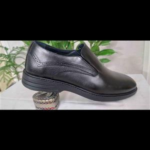 کفش مردانه چرم عطارد مدل چرم طبیعی کد SH278