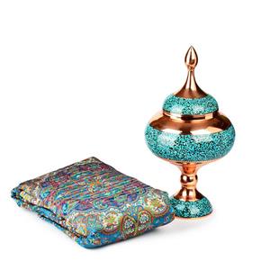 شکلات خوری فیروزه کوبی کد 212 به همراه ترمه -