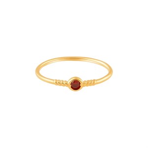 انگشتر طلا 18 عیار زنانه پرسته مدل WR313 Paraste WR313 Gold Ring For Women