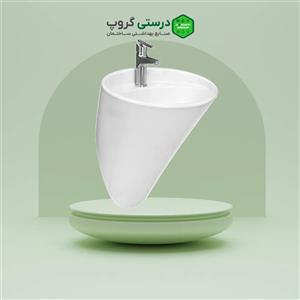 روشویی چینی کرد مدل فلوریا