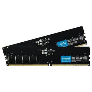 رم دسکتاپ DDR5 دوکاناله 5600 مگاهرتز CL46 کروشیال مدل UDIMM ظرفیت 32 گیگابایت