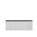 کابینت زمینی فلفور کابینت مدل 200 cm مجموعه 3 عددی