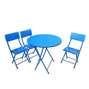 میز و صندلی ناهارخوری 3 نفره میزیمو مدل خاطره کد 9958